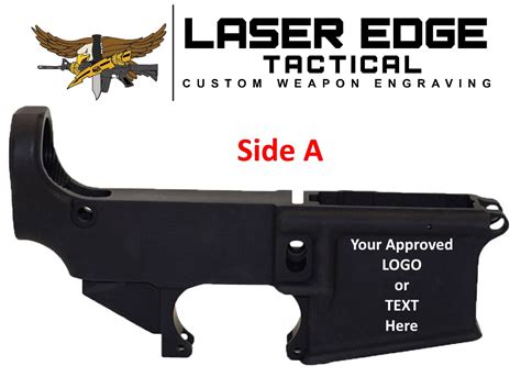 Plain Or Custom Engraved 80 Ar Lower Receiver Laser Edge Tactical