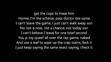 Eminem Elevator With Lyrics Youtube