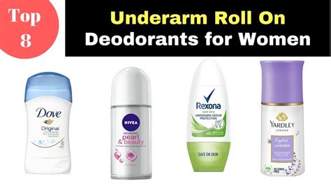 Top 8 Best Underarm Roll On Deodorants For Women In India With Price