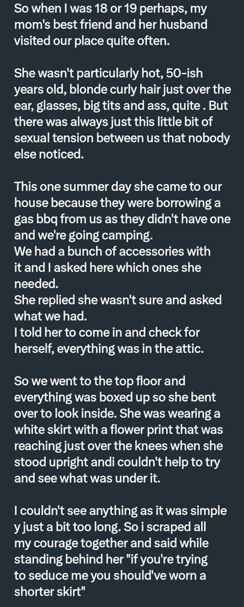 PervConfession On Twitter He Fucked His Moms Friend