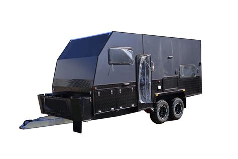 Australian Standard Off Road Toy Hauler Camper Trailer Mini Caravan For