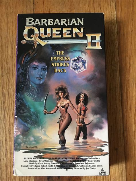 Barbarian Queen The Empress Strikes Back Vhs Live Home Video