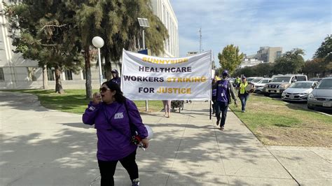 Striking Fresno Nursing Home Staff Launches One Day Fast Fresno Bee