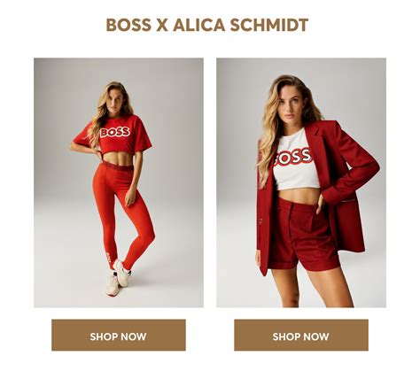 Hugo Boss Introducing BOSS X Alica Schmidt Milled