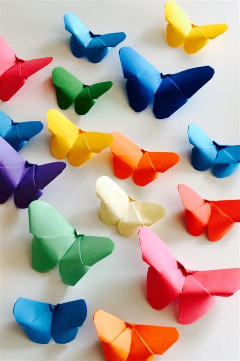 15 Idées Dorigami Faciles Pour Les Enfants Origami Facile Papillon