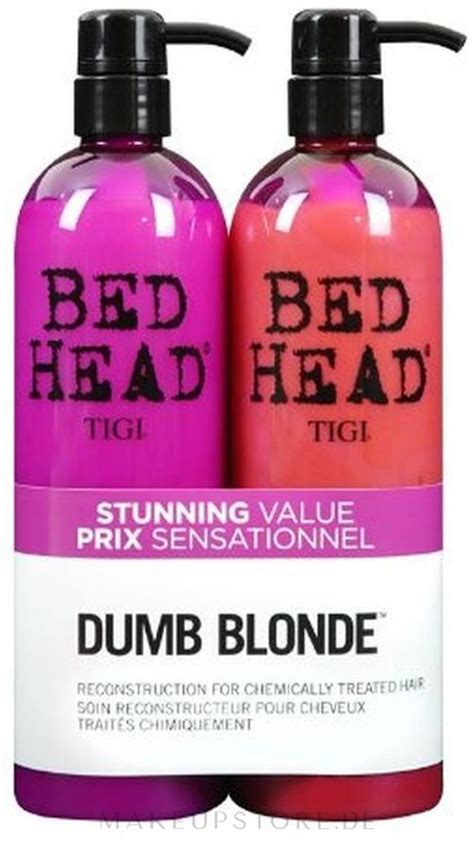 Tigi Bed Head Dumb Blonde Duo Kit Shampoo 750ml Conditioner 750ml