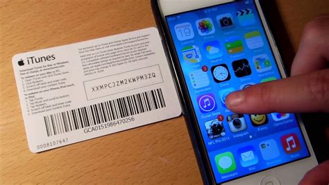 Then they can use that balance to buy subscriptions like apple music, apple arcade, or apple tv+. iOS 7 iTunes gift card scanner - YouTube