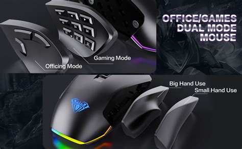 Aula H510 Mmo Gaming Mouse With Backlit Rgb Led 14