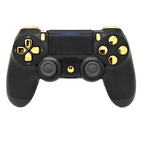Black And Gold Ps4 Rapid Fire Modded Controller Works With All Games