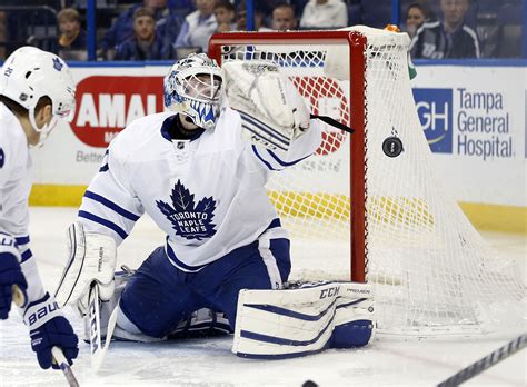 Toronto Maple Leafs Re Examining The Backup Goalie Situation
