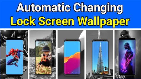 How To Auto Change Lock Screen Wallpaper In Android Mobile Youtube