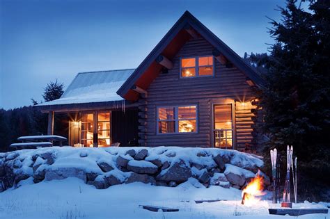 Big Sky Journal Remote Yet Still Close To Homethe Cabin Offers Easy