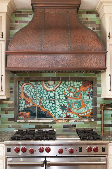 Italian tile mural store is an exclusive on line store. Tile Mural Kitchen Backsplash by Clay Squared to Infinity