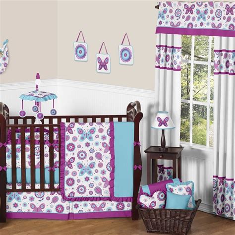 Shop Sweet Jojo Designs Spring Garden 9 Piece Crib Bedding Set Free