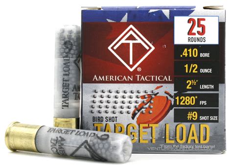 American Tactical Imports 410ga 25 12oz 9 Lead Shot Ammo 25