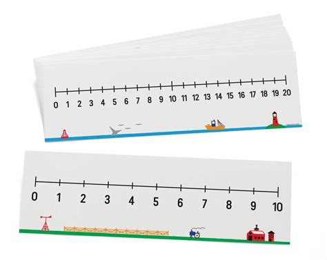 Write Onwipe Off 0 10 0 20 Number Lines Set Of 10 Learning Tree