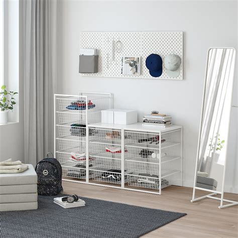 Jonaxel Storage Combination White 148x51x104 Cm Ikea