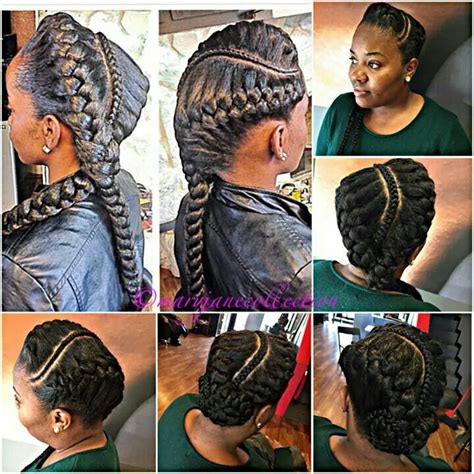 L goddess braids are pretty much a gorgeous and exciting way for women of color to wear their natural hair. Goddess Braids | Goddess braids hairstyles, Natural hair ...