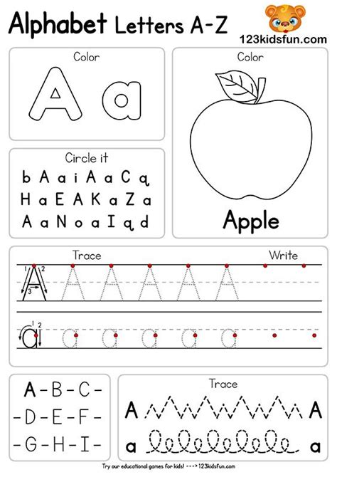 20 Best Preschool Writing Worksheets Free Printable Letters Pdf For