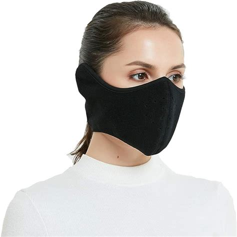 Ttzone Winter Face Mask For Men Women Fleece Half Face Windproof Face