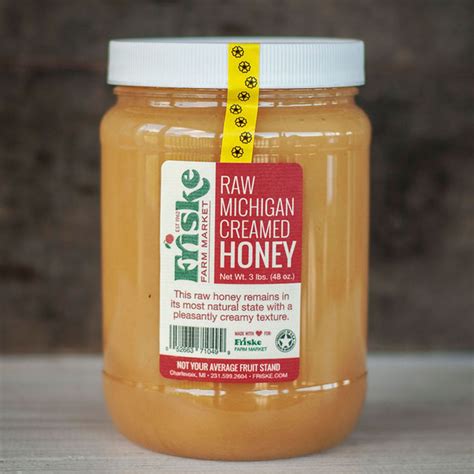 Raw Creamed Honey Friske Farm Market