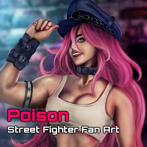 artstation poison street fighter final fight fanart