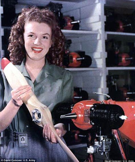 Marilyn Monroe Photos Show Young Norma Jean Working At Wwii Factory