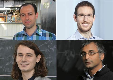 2018 Fields Medal Winners Announced The Aperiodical