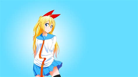 Kirisaki Chitoge Nisekoi Gradient School Uniform Anime