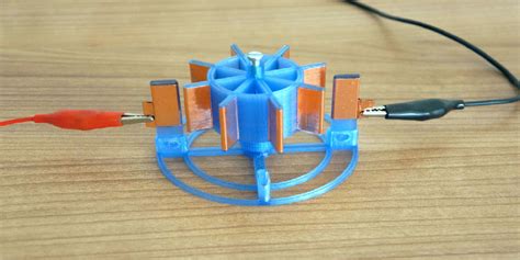3d Printed Electrostatic Motor