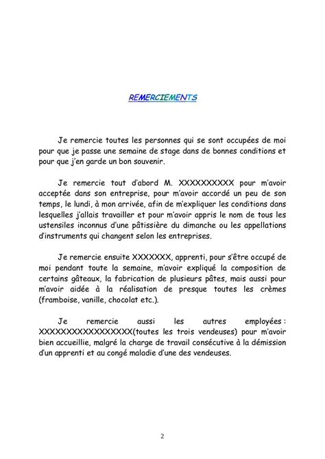 Exemple De Lettre De Remerciement Stage Dobservation Covering Letter