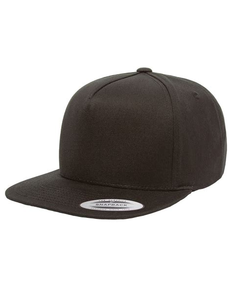 Yupoong Y6007 Adult 5 Panel Cotton Twill Snapback Cap Shirtspace