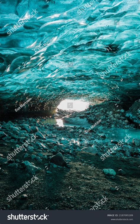 Long Exposure Image Inside Ice Cave Stock Photo 2187095189 Shutterstock