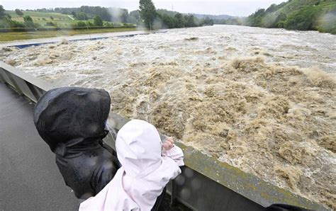 Grote Wateroverlast In Zuid Duitsland Hoogste Waterpeil In Honderd