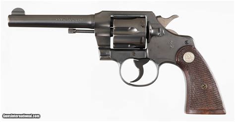 Colt Official Police 38 Special Revolver 1944 Year Model For Sale