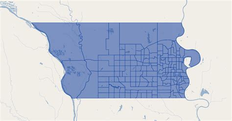 Douglas County Nebraska Census Tracts 2010 Gis Map Data Douglas