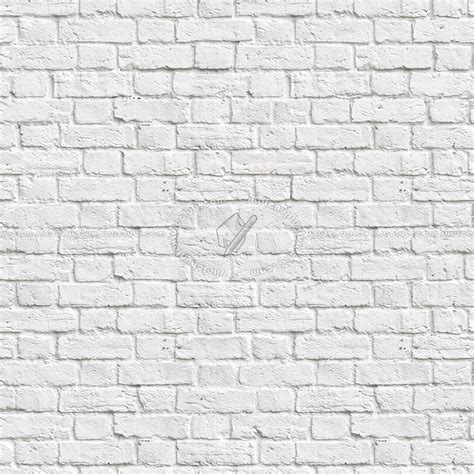 White Bricks Texture Seamless 00491