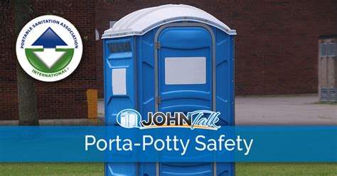 Qanda Porta Potty Safety During The Pandemic Johntalk