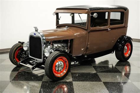 Ford Model A Tudor Hot Rod Upgraded Street Machine Hot Rods For Sale