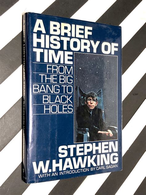A Brief History Of Time By Stephen W Hawking 1988 Hardcover Book