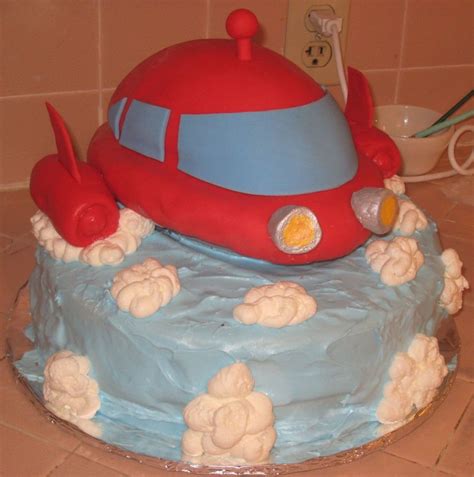 Little Einsteins Rocket Cake I Made This Cake For My Sons 4th Birthday