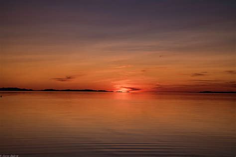 Great Salt Lake Sunset Photograph By Steve Dudrow Fine Art America