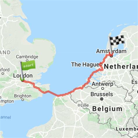 London To Amsterdam Virtual Bike Ride Zento Event
