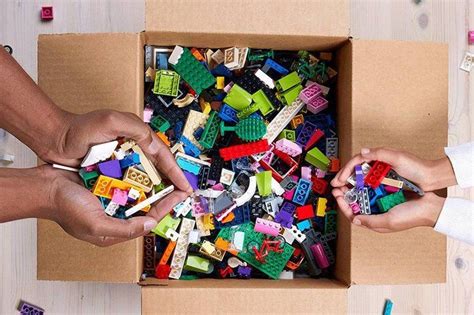 You Can Donate Old Legos Through Lego Replay So Let The Decluttering Begin Legos Diy Pool