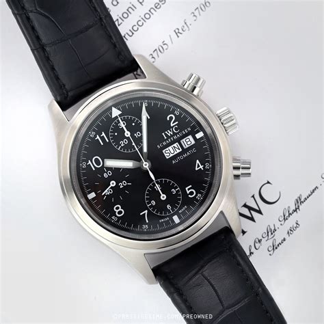 Pre-owned IWC Pilot's Chronograph 39mm IW370603