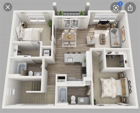 House Plans Bedroom Floor Plans Apartment Furniture Layout