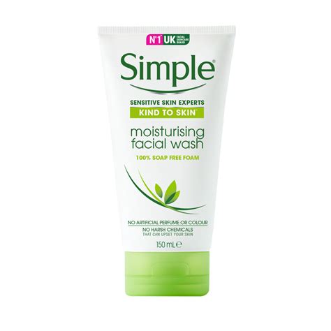 Kind To Skin Moisturising Face Wash Simple Skincare