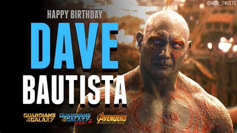 Mcu News And Tweets On Twitter Join Us In Wishing Drax Himself