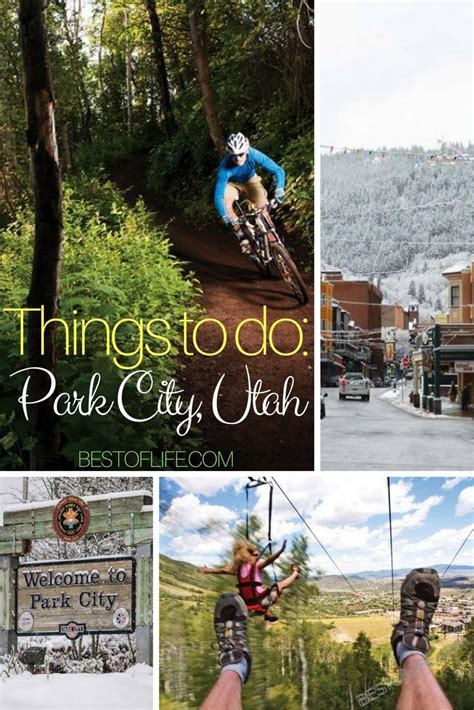 But even if there's no event on, it's a popular place to visit. Best Things to Do in Park City Utah - The Best of Life