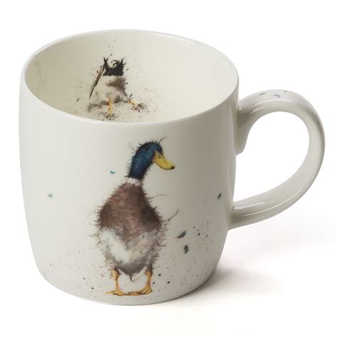 Royal Worcester Wrendale Designs Guard Duck Mug Peters Of Kensington